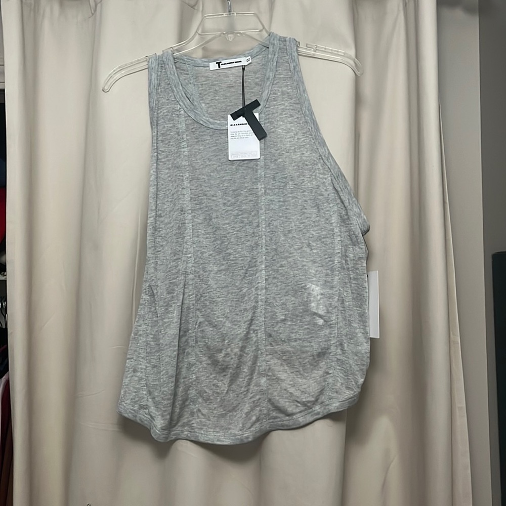 Alexander Wang Grey tank top